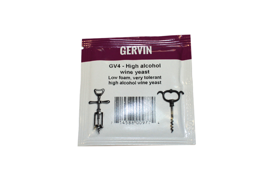 Дрожжи винные GERVIN GV4 High Alcohol Wine