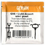 Дрожжи винные GERVIN GV 6 Light Dessert Wine