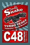 Дрожжи спиртовые Double Snake Turbo Yeast C 48